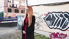 Mature spanish mom escapes boring town craving rough fucking from young cocks outdoors