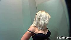 Czech Teen Seduced In Mall Strips And Fucks Hard In POV Action