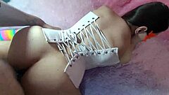 Deep Anal Double Penetration To Curvy Latina Wife Rented For Rough Sex By Mature Boss