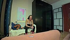 Descriptive Real Girlfriend Sucks Cock Passionately And Swallows Cum In Tanned Blowjob Scene