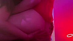 Trans Girlfriend Boldly Fucks Sexy Neighbor's Mouth With Anal Masturbation And Blowjob