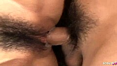 skinny japanese beauty bound for uncensored mmf threesome double creampie