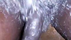 Young Boy With Monster Big Black Cock Shaves And Masturbates Privately