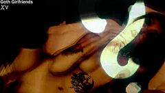 Raven Lane enjoys a creamy facial after intense cowgirl riding and pussy pounding