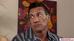 Teen Babysitter Licked And Fucked By Boss