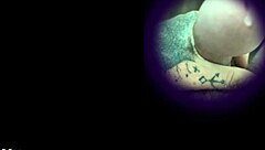 in the bathroom, couple enjoys anal sex and assfucking during shower. they cum together in wet bathing play.