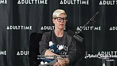 We sat down for a casual chat with adorable redhead pornstar Sophia Locke during her interview