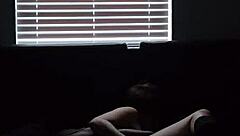 big titt lesbian plays with toys & takes bbc in her shaved pussy 😏