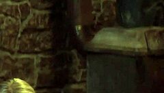 Blonde Slave Teases With Oily Bath Solo