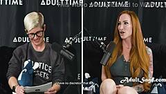 We sat down for a casual chat with adorable redhead pornstar Sophia Locke during her interview