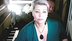 Blonde Milf In Bathroom Teases With Toys Before Passionate Group Blowjob And Fisting Compilation