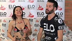 shaketi babe appears in the preview of the spicy room during colombian casting interview