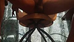 he showed his big dick to his friend on the video call with monster cock