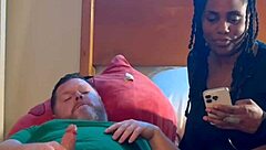 Emotional Amateur Homemade Ebony Sucking And Fucking White Guy In The Hood