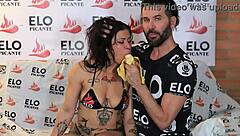 shaketi babe appears in the preview of the spicy room during colombian casting interview