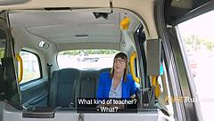 Subtle Allure Of Perverted Psych Teacher Licking Pussy And Fucking Taxi Driver In Public