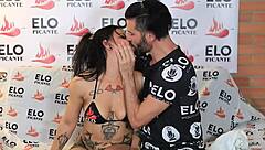 shaketi babe appears in the preview of the spicy room during colombian casting interview