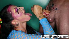 romi rain, you love sucking that fat cock hard