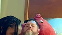 Emotional Amateur Homemade Ebony Sucking And Fucking White Guy In The Hood