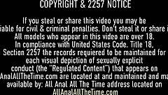 Skinny Blonde Chloe Foster Gets Rimmed and Fucked Hard in Doggystyle with Creampie Finish