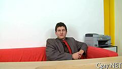 What a maddest and wild gay sex with intense blowjob and bareback sucking!