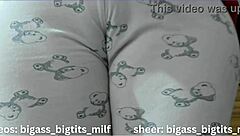 I feel so aroused in my pajamas, fingering my big ass and clit until I squirt with intense passion.