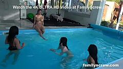 horny brazilian gets double anal with monster cock in wild party session