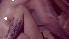 She Hires Him for Massage Turning into Oily Intense Fucking and Deep Creampie Finish