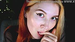 Watch How I Suck My Thumb In Cute Solo Session