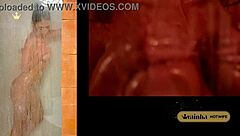 Hey, isn't this big tits Brazilian babe so sexy in her solo bath tease?