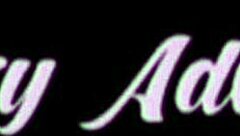 Whoa, this goth girl is flashing her big tits on webcam 😈