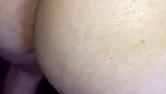 Futanari Riding Big Black Cock Quickie