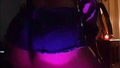 Umm, like this latina teases with her big ass and ripped clothes so hot