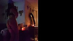 Umm, like this latina teases with her big ass and ripped clothes so hot