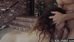 Oh god, this massive cock is stretching my tight wet pussy so deep! Devon Green moans