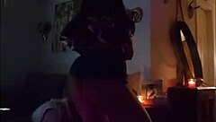 Umm, like this latina teases with her big ass and ripped clothes so hot