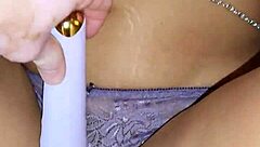 Vered Wifey Bold Bedroom Play in Purple Lingerie