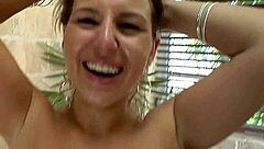 Why does this big tits teen love getting fucked so hard in every position?