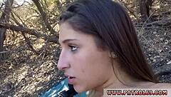 latina cop handles intense foot worship and deepthroat action on the border