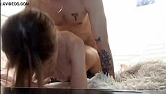 Oh man, this young amateur babe is such a naughty slut getting fucked hard on webcam!