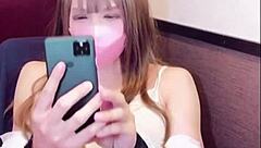 Seductive Japanese Crossdresser Enjoys Cute Anal Toy Play