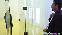 Young Woman And Thief Man Encounter