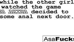 Brunette Babe Asa Akira Enjoys Intense Anal Fisting Followed By Creampie Fucking