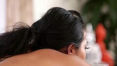 Morgan Lee And Cheater Girl Enjoy Oiled Lesbian Massage Fantasy Sex