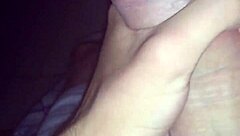 In a quiet room, a man reveals his enormous veiny penis, thick and gigantic, pulsing with intensity as he strokes it slowly for the camera.