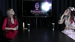 had to strip in the game and showed beautiful breasts and more - sofie lollipop