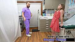 Hey, check out this behind-the-scenes vibe with pierced blonde Mira Monroe in orgasm research action