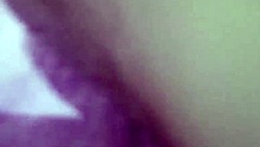 oh yeah i'm pushing my thickest dildo deep into my tight ass now