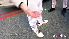 Come join the sexual tour in Madrid with huge tits bouncing in public doggystyle and cowgirl.