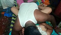 Indian Wife Gets Fucked Hard By Husband's Friend